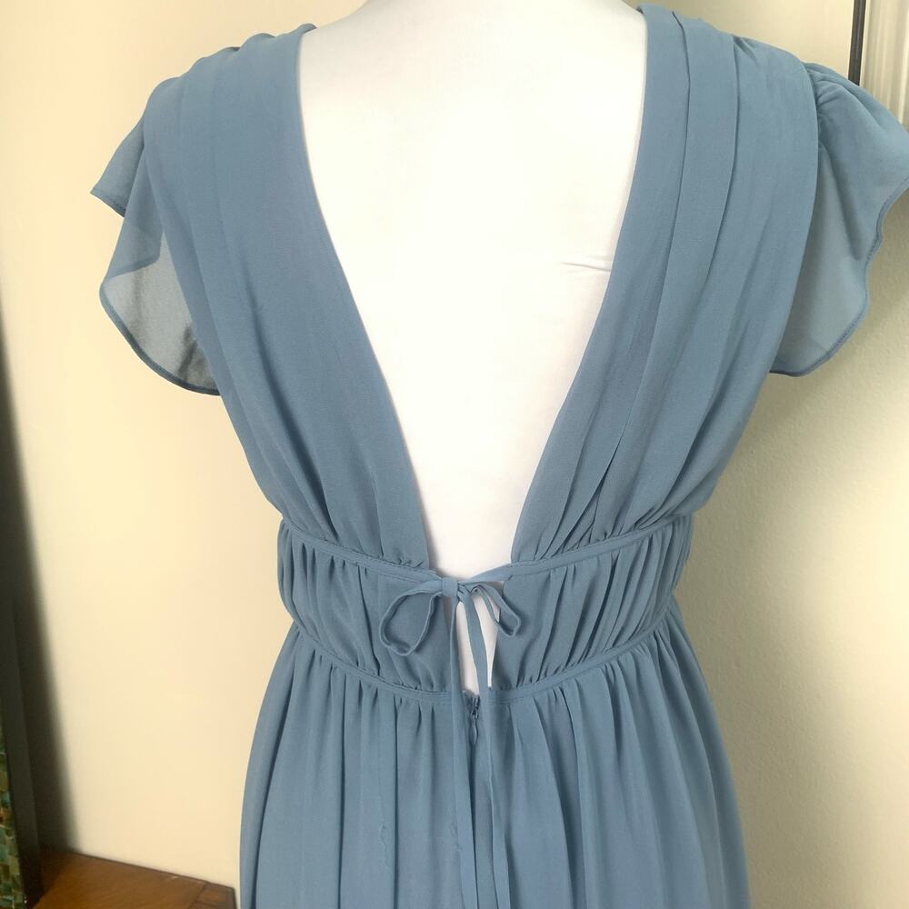 Lulu's Light Blue Maxi Dress - Picture 9 of 12